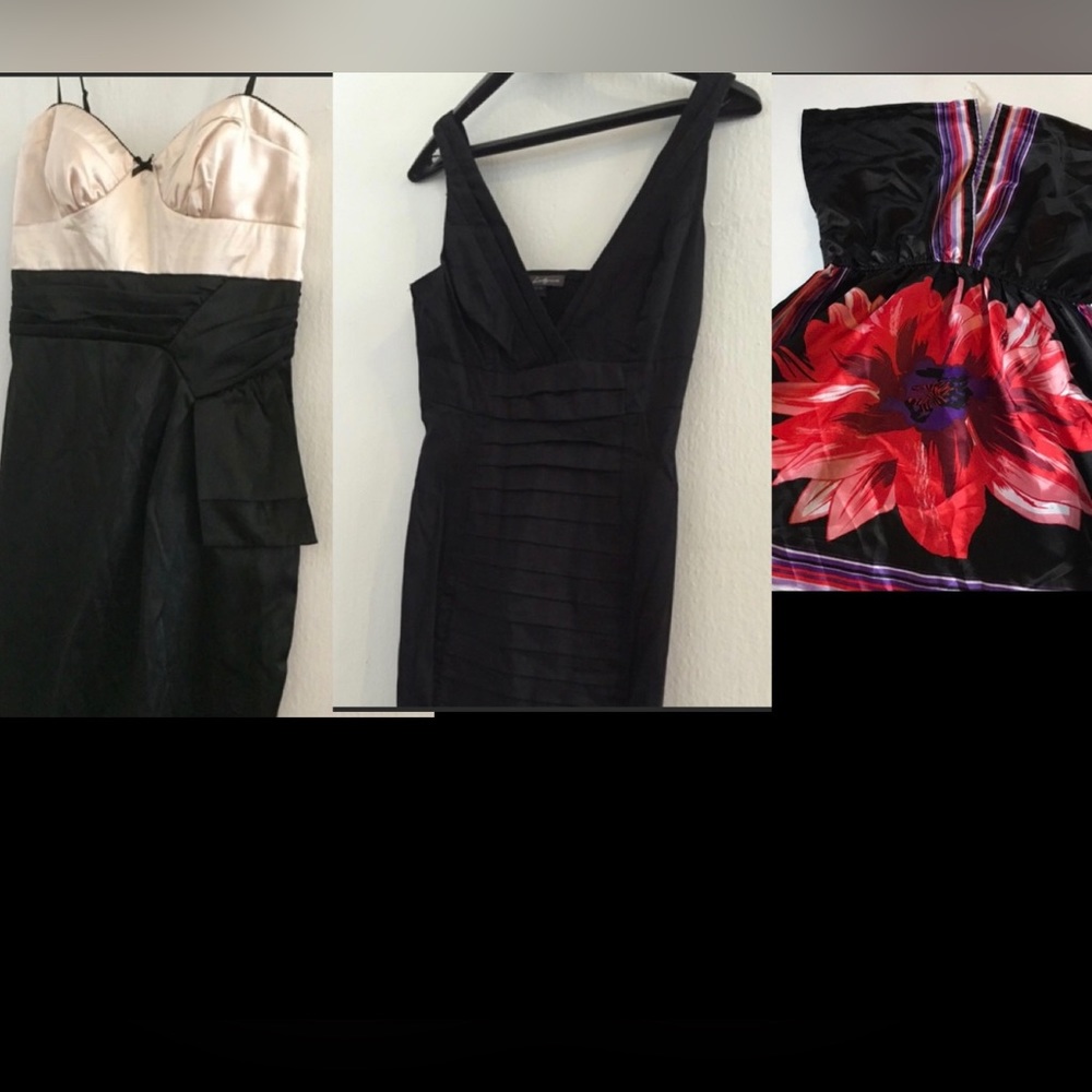 3 Black Medium Dresses